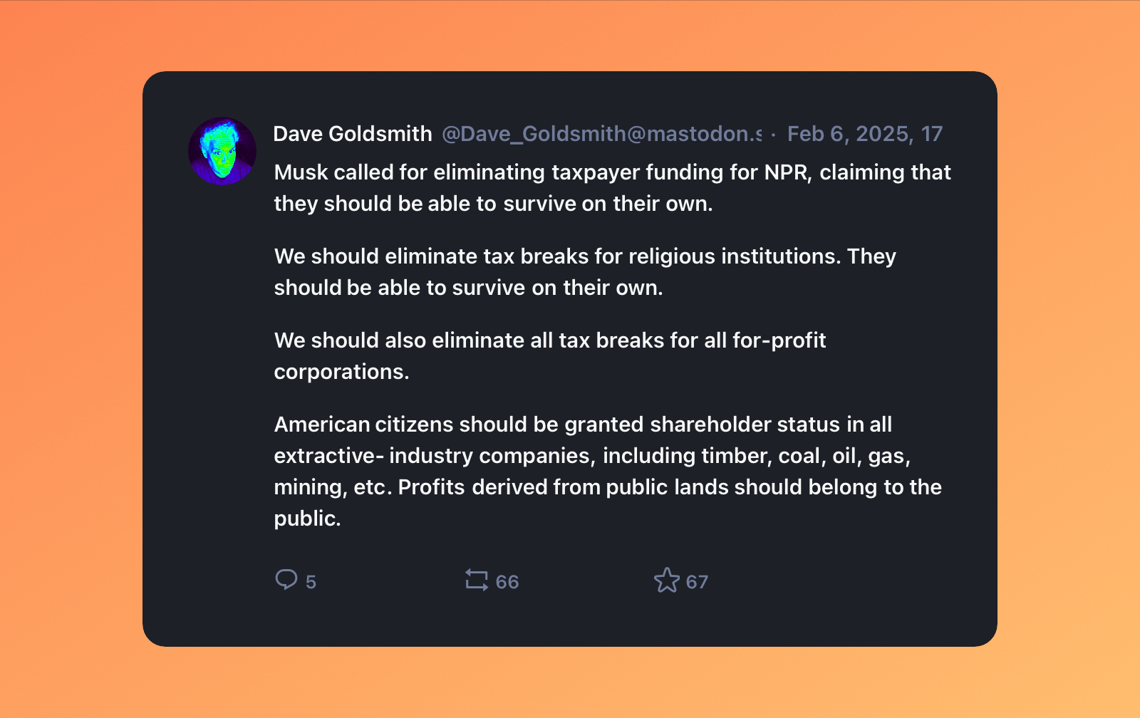 Tax the Churches